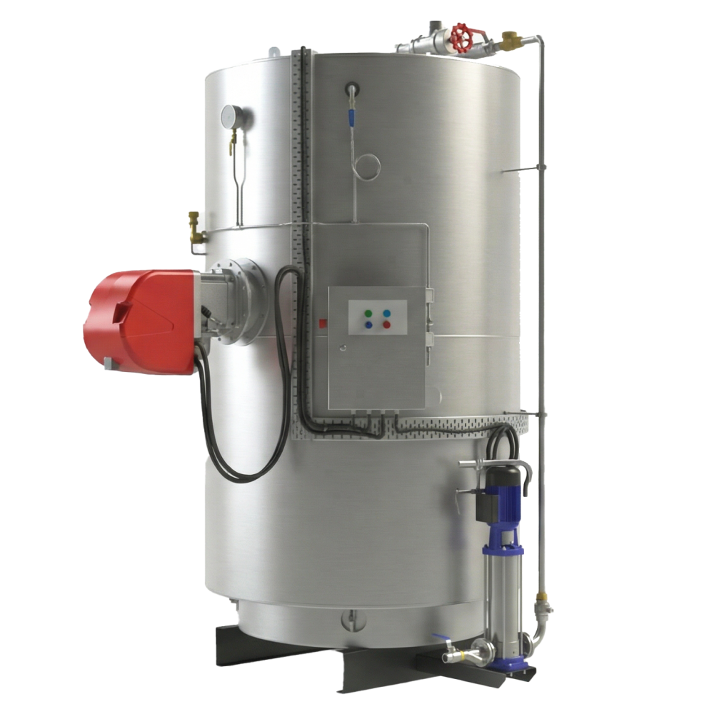 Nồi Hơi Không Ống (Tubeless Boiler) Công Nghiệp 160 – 750 kg/h